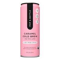 Pop & Bottle Caramel Oat Milk Latte w/Lion's Mane ...
️