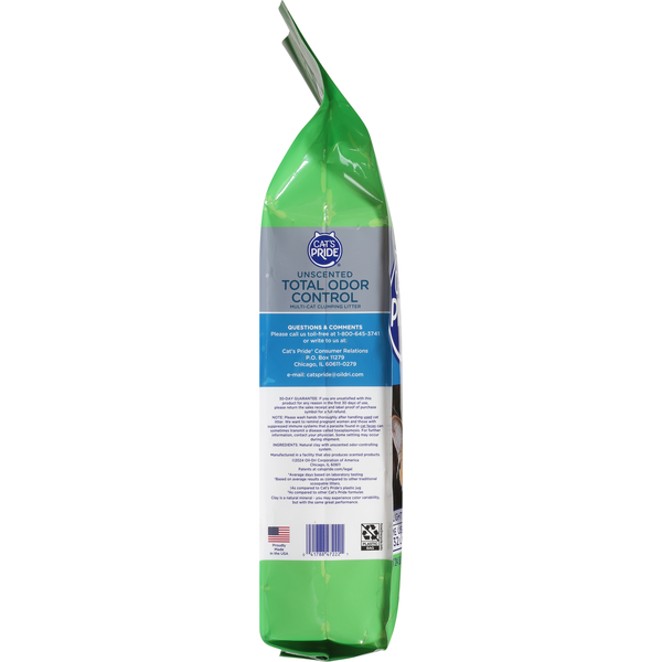 Cat's Pride Clumping Litter, Multi-Cat, Unscented, Value Size