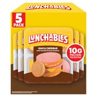 Lunchables Ham & Cheddar with Vanilla Creme Cookie...
️