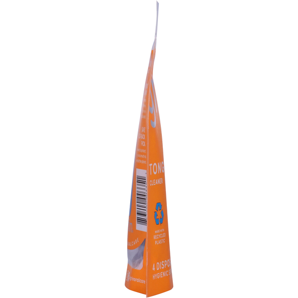 Grin Oral Care FLOSSPYX Tongue Cleaner, Disposable