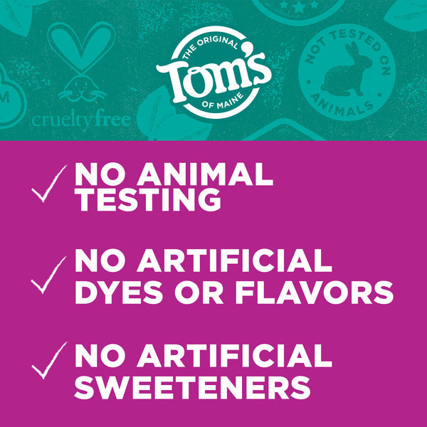 Tom's of Maine Antiplaque And Whitening Fluoride Free Mint Toothpaste