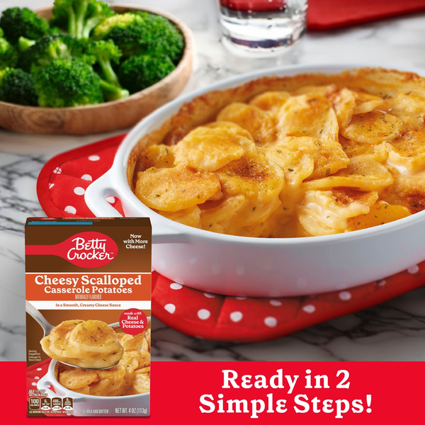 Betty Crocker Cheesy Scalloped Casserole Potatoes