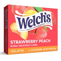 Welch's Gelatin Strawberry Peach (6 Servings)️