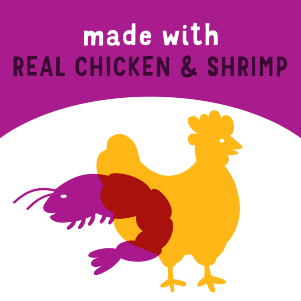 Purina Friskies Natural, Grain Free Wet Cat Food Complement, Lil' Soups With Shrimp in Chicken Broth