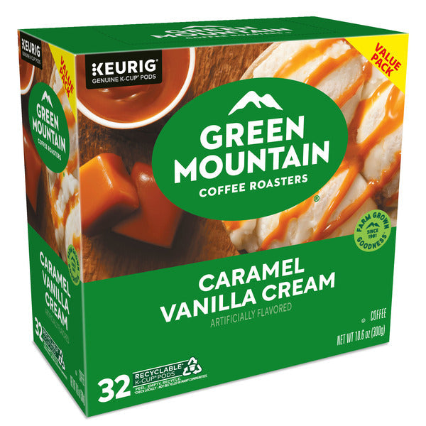 Green Mountain Coffee Roasters Caramel Vanilla Cream K-Cup Pods