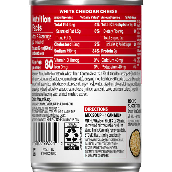 Campbell's White Cheddar Cheese Soup