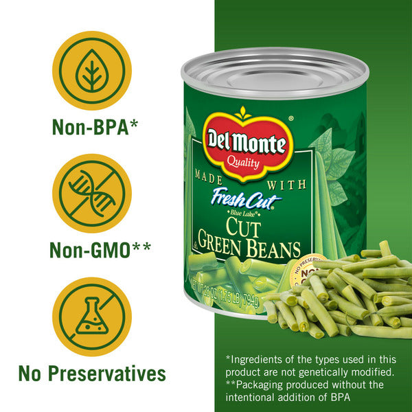 Del Monte Fresh Cut Blue Lake Green Beans