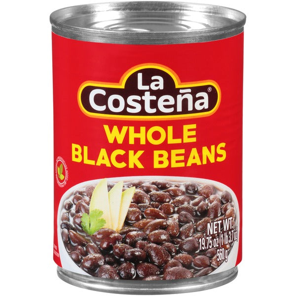 La Costeña Whole Black Beans