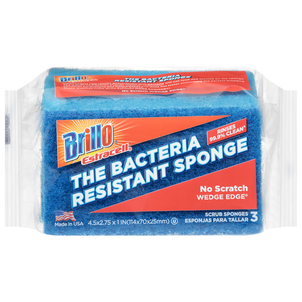Brillo No Scratch Scrub Sponges