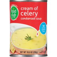 Food Club Condensed Soup, Cream of Celery️