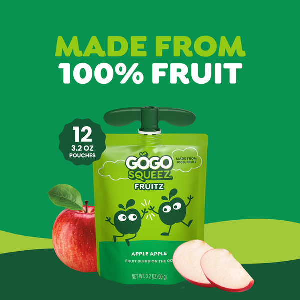 GoGo Squeez Apple Applesauce and Fruit Puree