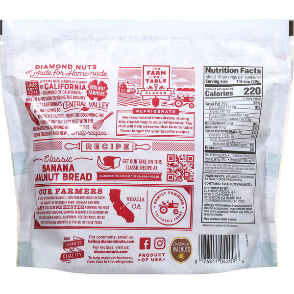 Diamond Walnuts, Shelled