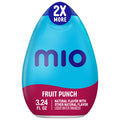 MiO Fruit Punch Naturally Flavored Liquid Water Enhancer with 2X More