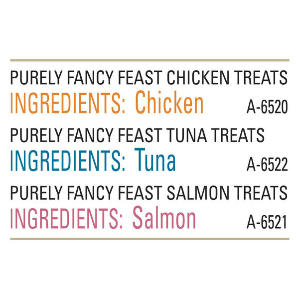 Purina Fancy Feast Purely Natural Cat Treats Variety Pack