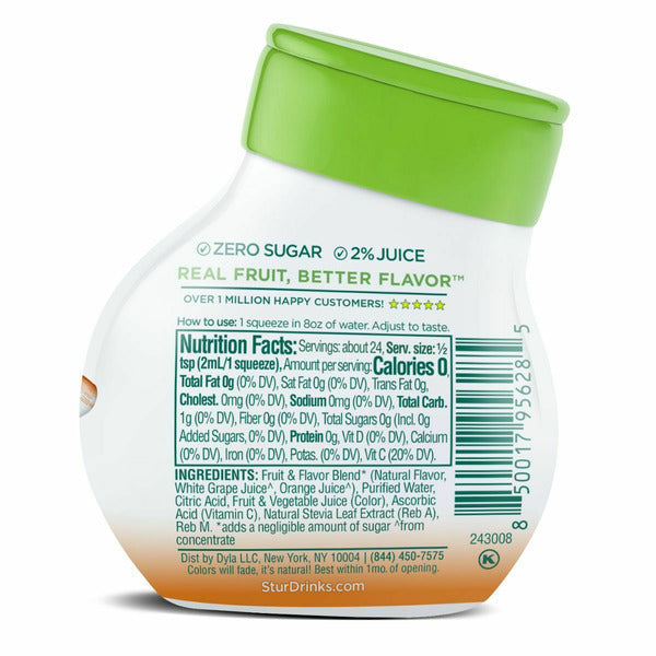 Stur Drinks Orange Clementine, Liquid Water Enhancer