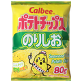 Calbee Potato Chips, Seaweed & Salt