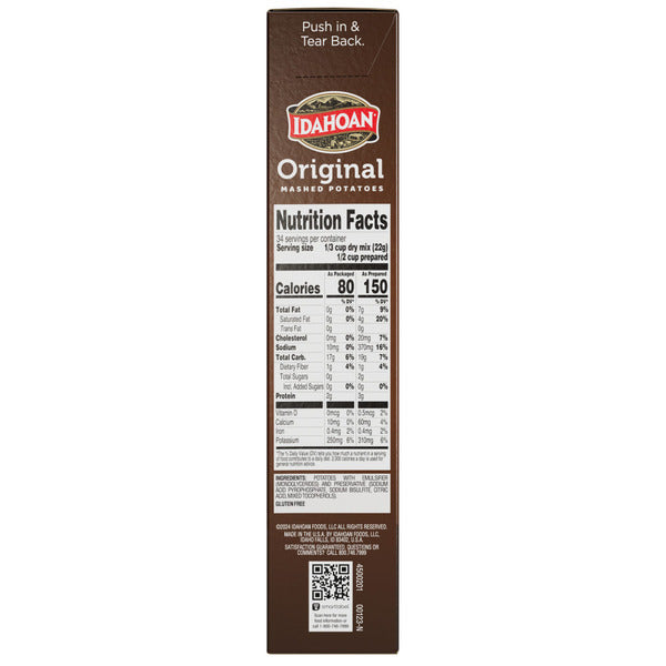 Idahoan® 26.2 oz Original Mashed Potatoes