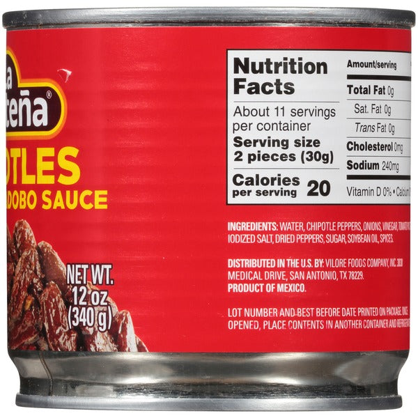 La Costeña Chipotles Peppers in Adobo Sauce