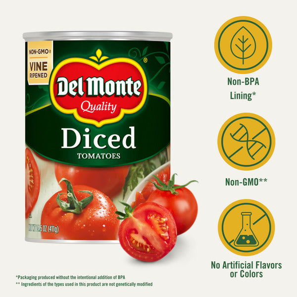 Del Monte Diced Tomatoes