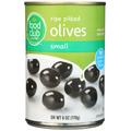 Food Club Small Ripe Pitted Olives