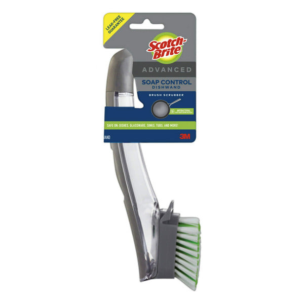 Scotch-Brite Advanced Soap Control Brush Scrubber Dishwand
