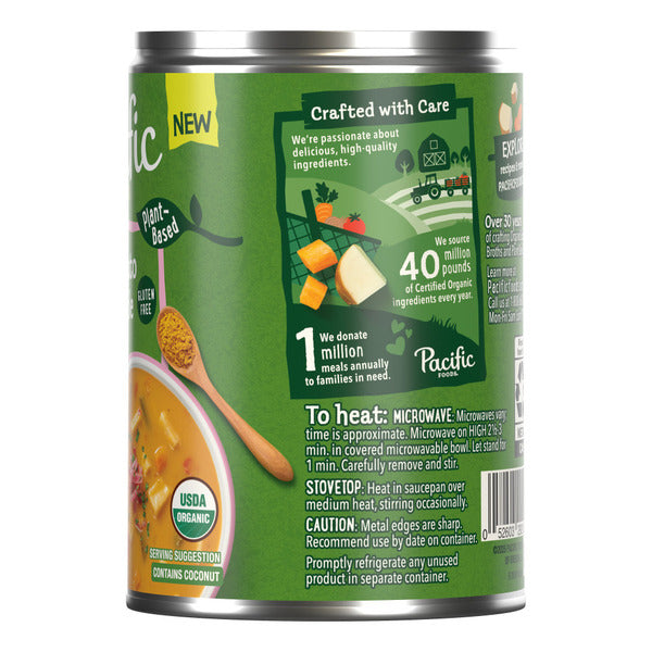 Pacific Foods Organic Curry Potato and Vegetable Soup