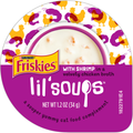 Purina Friskies Natural, Grain Free Wet Cat Food Complement, Lil' Soups With Shrimp in Chicken Broth