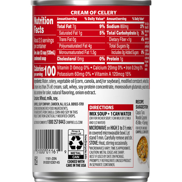 Campbell's Cream of Celery Soup