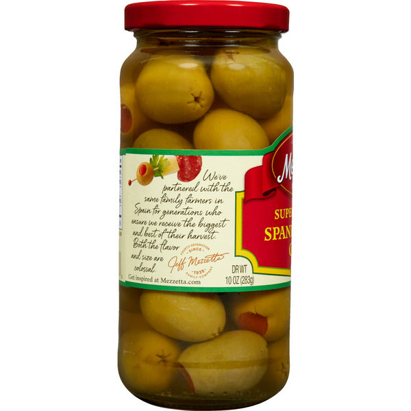 Mezzetta Super Colossal Spanish Queen Olives Pimiento Stuffed