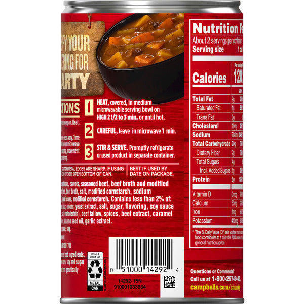 Campbell's Savory Pot Roast Soup