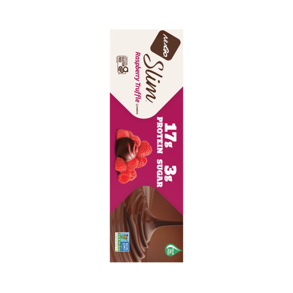 NuGo Slim Raspberry Truffle, Gluten Free, Low Sugar, High Protein Bar