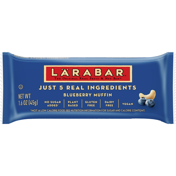 LÄRABAR Gluten Free Bar, Blueberry Muffin