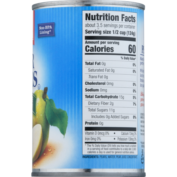 Libby's Pear Slices, in Pear Juice, Bartlett