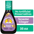 Newman's Own Dressing, Sesame Ginger