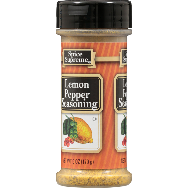 Spice Supreme Seasoning, Lemon Pepper