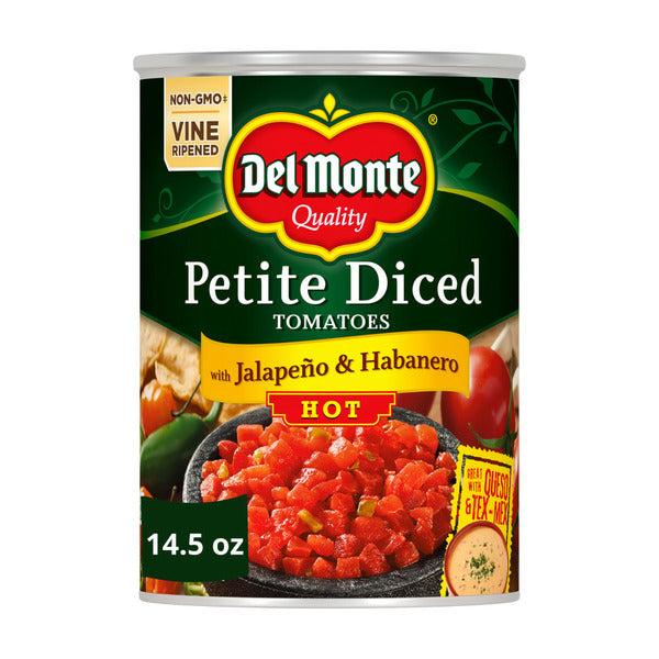 Del Monte Petite Diced Tomatoes with Jalapeno & Habanero