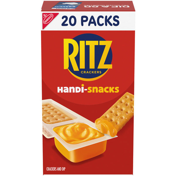HANDI-SNACKS Handi-Snacks Crackers 'N Cheesy Dip Snack Packs 19 oz
