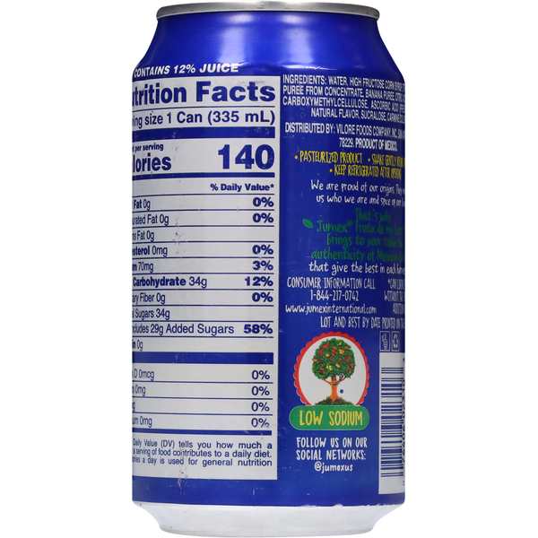 Jumex Strawberry-Banana Nectar from Concentrate