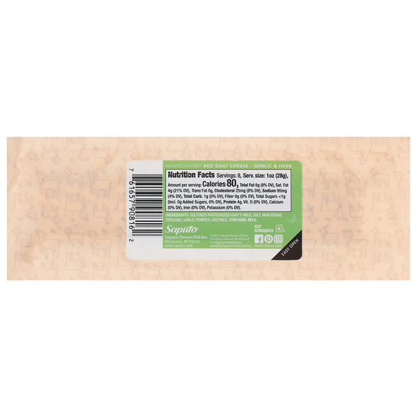 Montchevre Garlic & Herb Goat Cheese