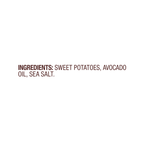 Jackson's Sweet Potato Chips in Avocado Oil, Wavy Sea Salt