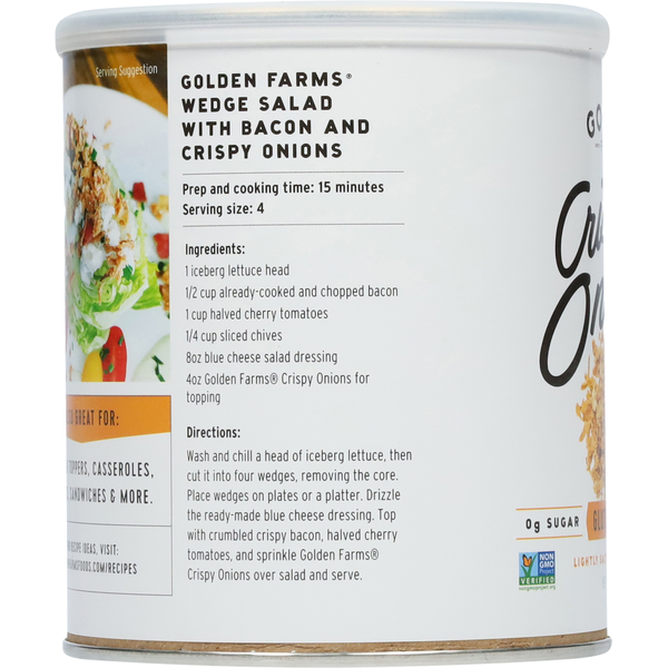 Golden Farms Gluten-Free Crispy Onions