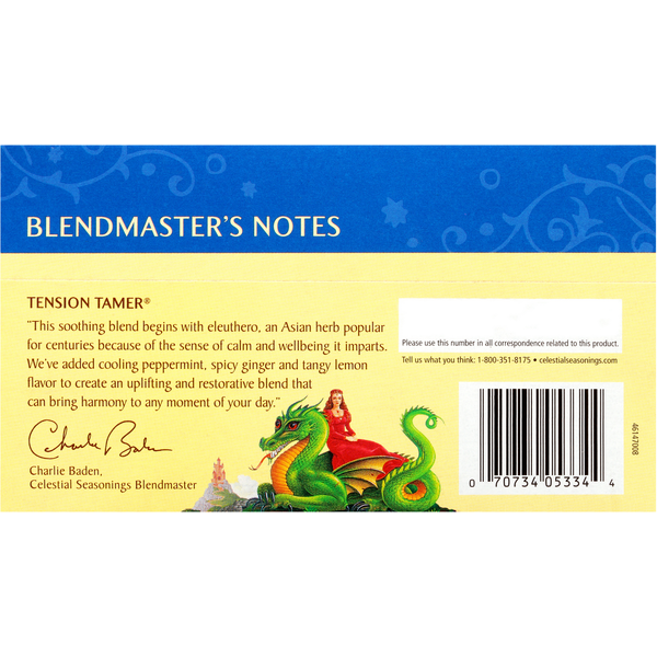 Celestial Seasonings Tension Tamer, Caffeine-Free Herbal Tea