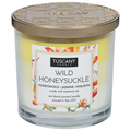 Tuscany Candle Candle, Scented, Soy Blend, Wild Honeysuckle