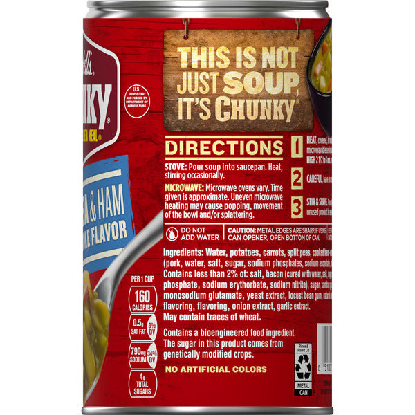 Campbell's Split Pea Soup With Ham