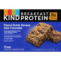 KIND Breakfast Peanut Butter Banana Dark Chocolate...
️