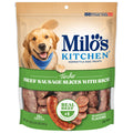 Milo's Kitchen Tender Beef Sausage Slices With Rice Dog Treats
