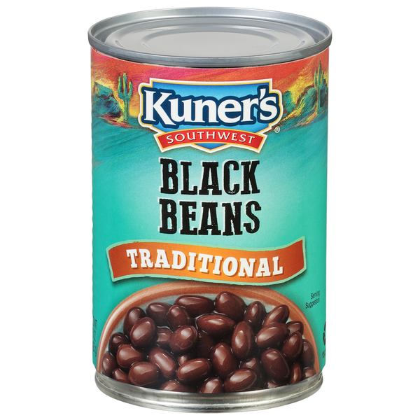 Kuner's Black Beans, Traditional