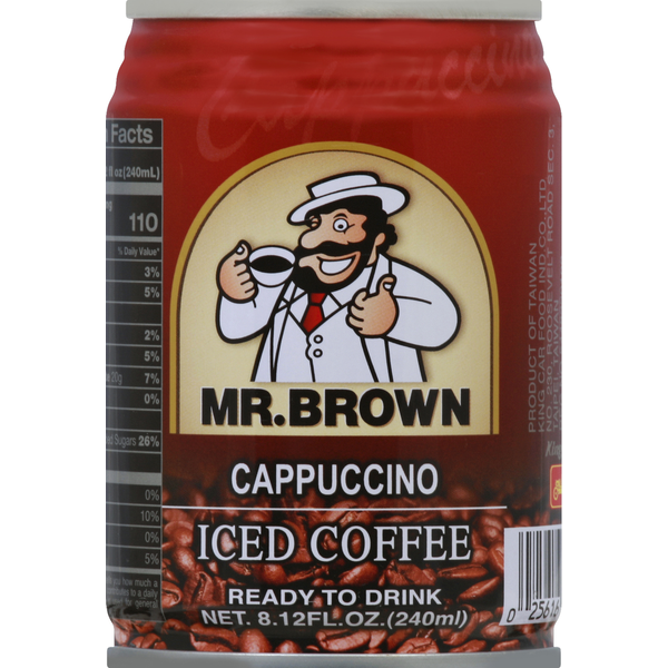 Mr. Brown Iced Coffee, Cappuccino
