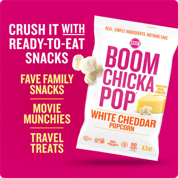 Angie's BOOMCHICKAPOP White Cheddar Popcorn
