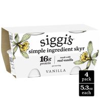 Siggi's Icelandic Skyr Nonfat Yogurt Vanilla️